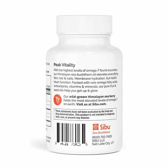 Sea Buckthorn Oil Softgels, SIB